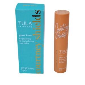 Tula Glow Hour Brightening Neutralizing Eye Balm Courtney Sheilds 0.10 oz. NEW